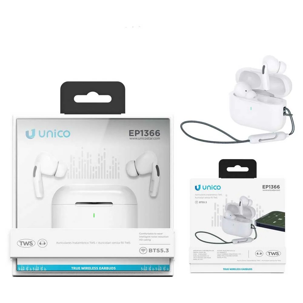 Unico Auriculares inalámbricos TWS EP1366